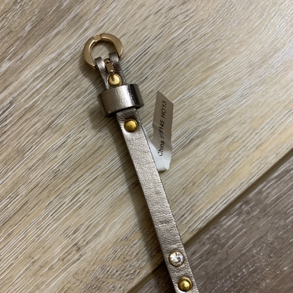 J. Crew Studded Bronze Belt Small - Picture 3 of 6